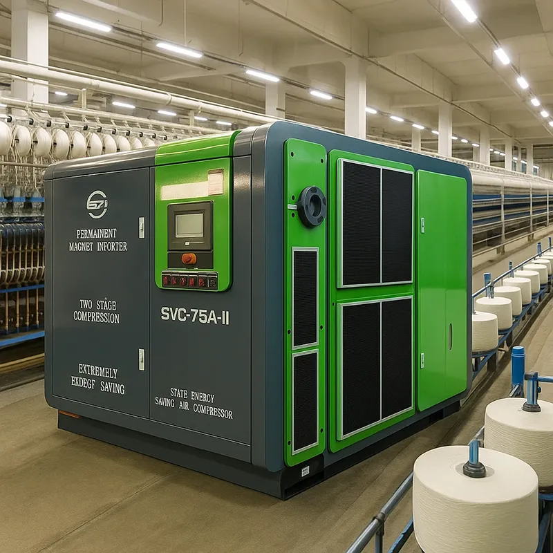 Energy Saving Pm Vsd Two Stage Screw Air Compressor Energy Saving Pm Vsd Two Stage Screw Air Compressor